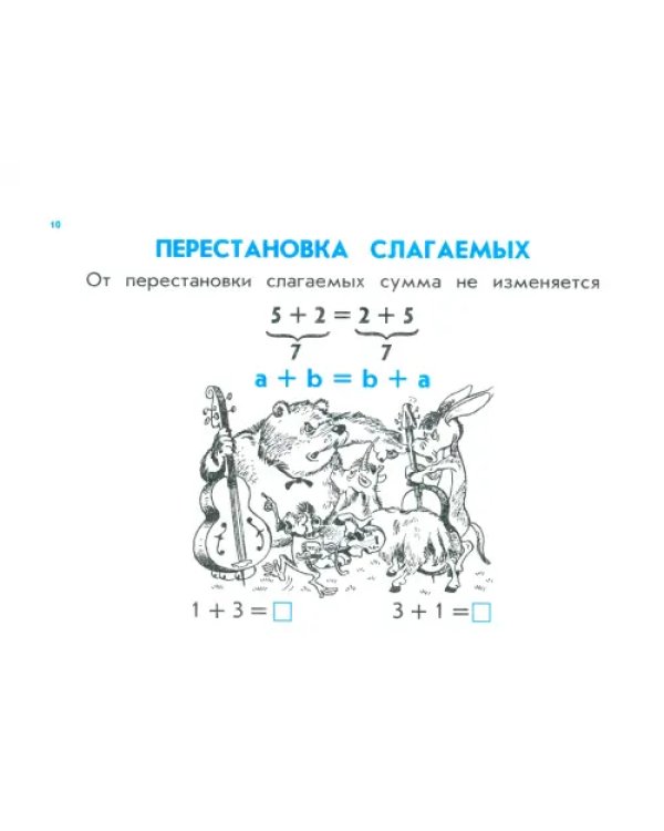Дополнительное изображение книги «Правила по русскому языку и математике для начальных классов»