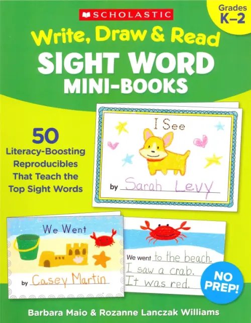 Write, Draw &amp; Read Sight Word Mini-Books