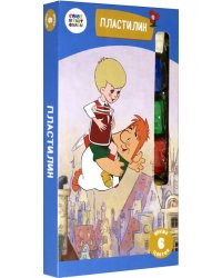Пластилин "Малыш и Карлсон", 6 цветов, арт. СМФ 12074
