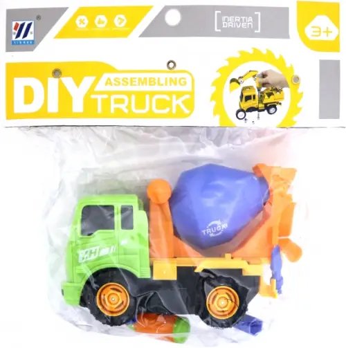 Машинка-конструктор. Бетономешалка Машинка-конструктор. Бетономешалка