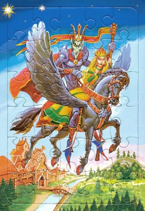 Пазл. Кощей Бессмертный, 30 элементов Пазл. Кощей Бессмертный, 30 элементов