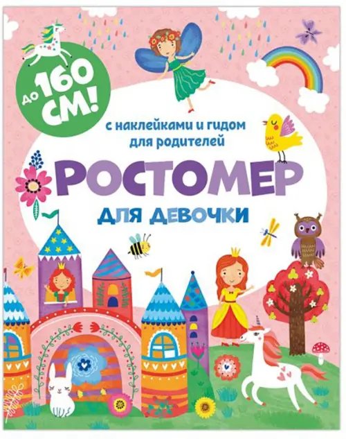 Ростомер для девочки, 1600x160 мм