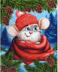 Набор для рисования по номерам на холсте Русская живопись &quot;Сюрприз&quot;, 40х50 см, арт. L028