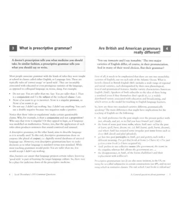 Scott Thornbury's 101 Grammar Questions