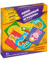 Мемо. Любимые игрушки