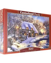 Пазл. Зимний коттедж, 500 элементов