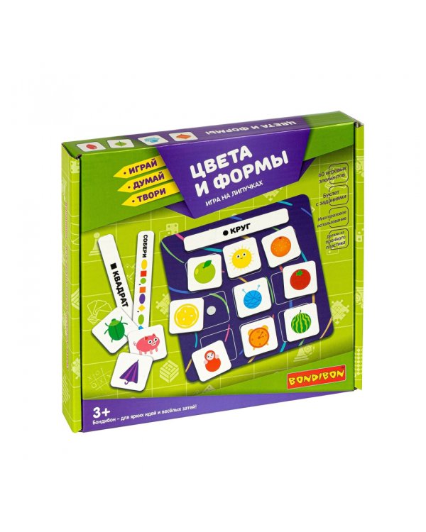 Игры на липучках. Цвета и формы