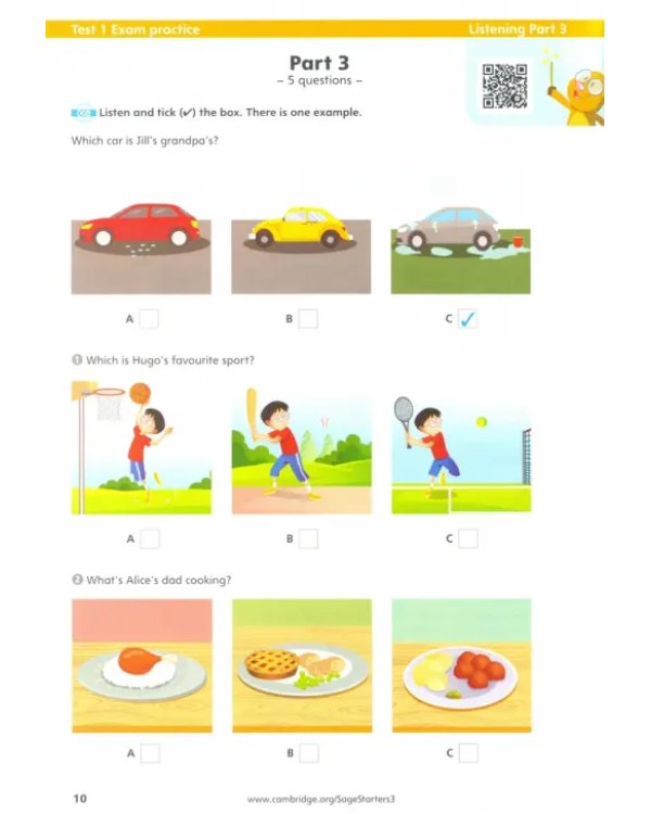 Дополнительное изображение книги «Pre A1 Starters. Mini Trainer. Two Practice Tests without answers with Audio Download»