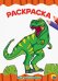 Мир динозавров. Раскраска