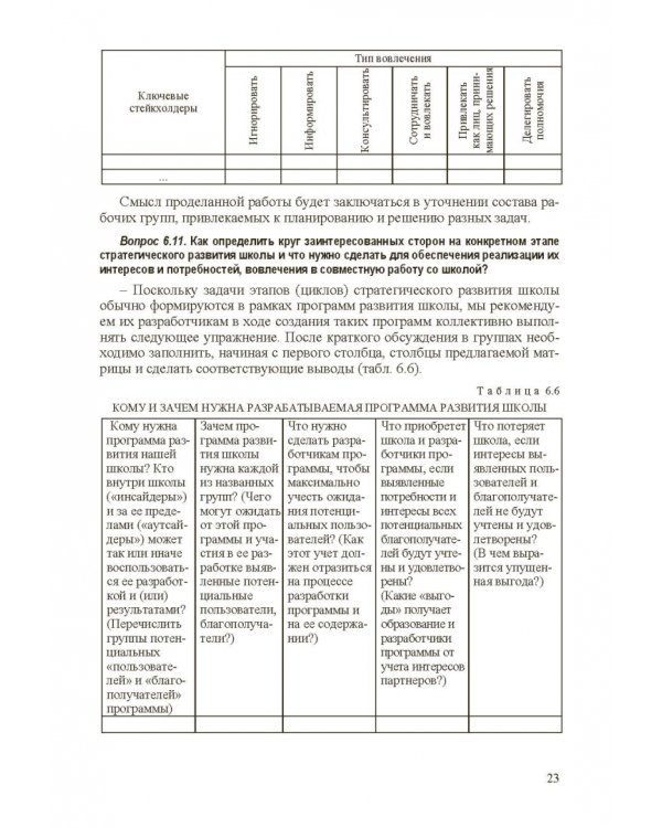 Стратегическое управление школой: вопросы и ответы. Том 2