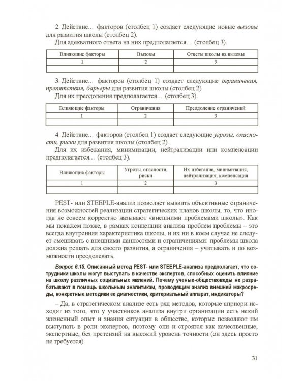 Стратегическое управление школой: вопросы и ответы. Том 2