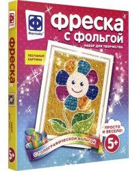 Фреска с фольгой. Весеннее настроение
