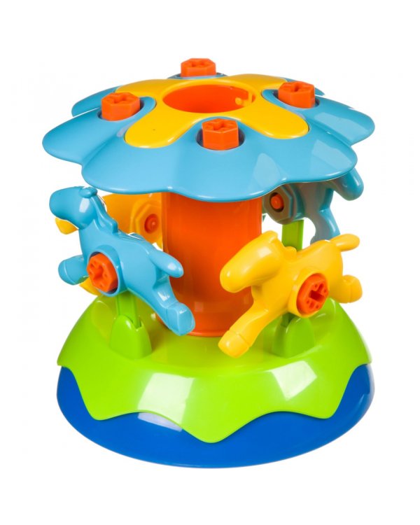 Французские опыты. Науки с Буки. Конструируй и играй. Карусель