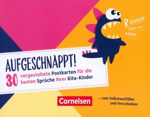 Aufgeschnappt! 30 vorgestaltete Postkarten fur die besten Spruche Ihrer Kita-Kinder Aufgeschnappt! 30 vorgestaltete Postkarten fur die besten Spruche Ihrer Kita-Kinder