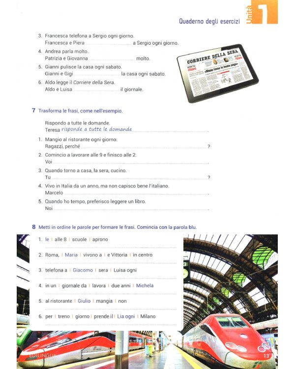 Nuovissimo Progetto italiano 1. Quaderno degli esercizi (+ Audio CD)