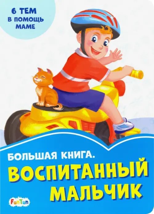 Васильковые книжки Большая книга. Воспитанный мальчик