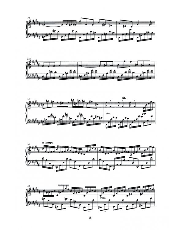 12 этюдов. Соч. 8. Ноты