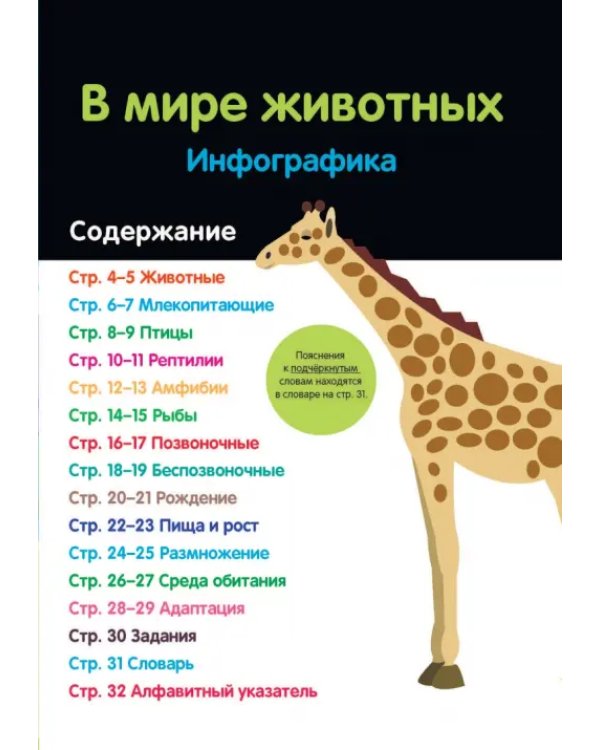 В мире животных. Инфографика
