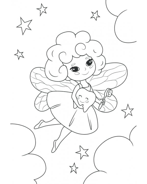 Раскраска А4. Волшебный мир