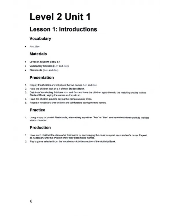 Fun English for Schools Teacher's Guide 2A