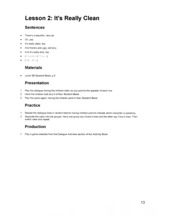 Fun English for Schools Teacher's Guide 3B
