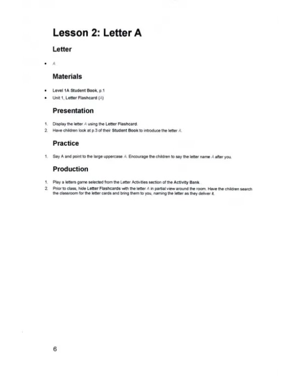 Fun English for Schools Teacher's Guide 1A