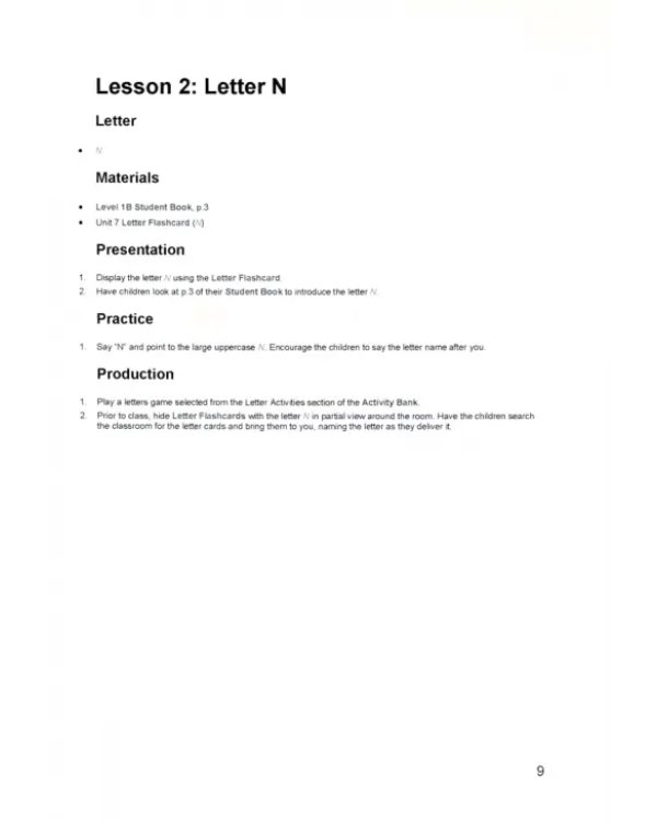 Fun English for Schools Teacher's Guide 1B