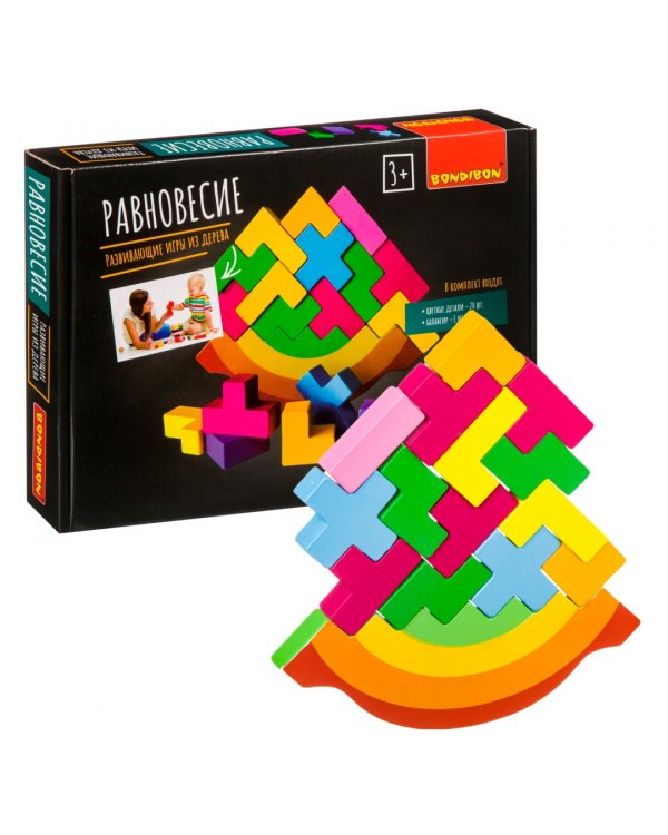 Развивающие игры из дерева. Игра-баланс. Равновесие