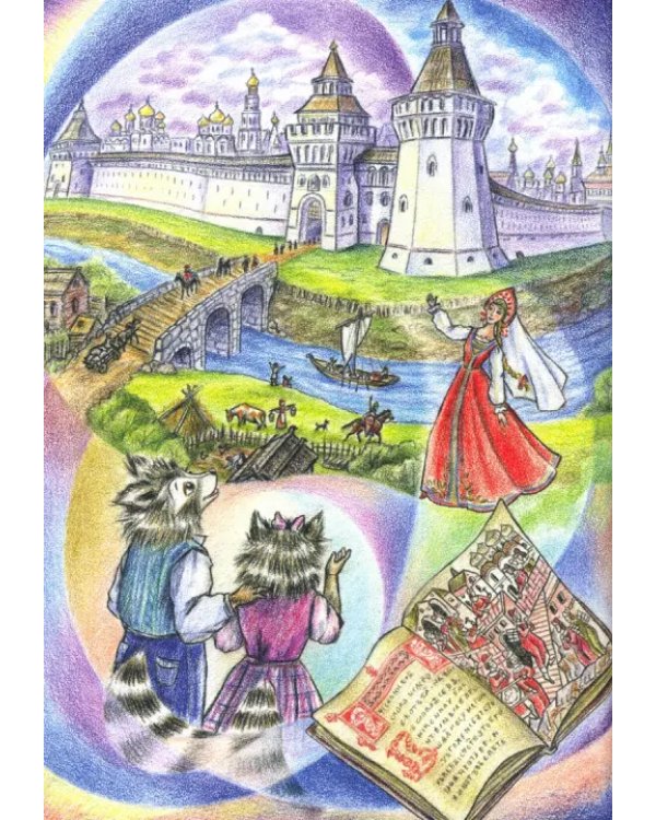 Дополнительное изображение книги «Еня и Еля в гостях у Москвы»