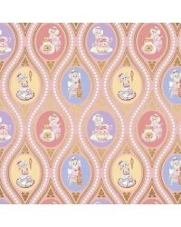 Бумага упаковочная "Мышки леди", 70x100 см