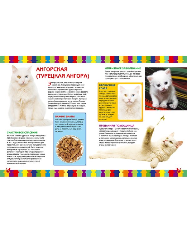 Кошки. Детская энциклопедия