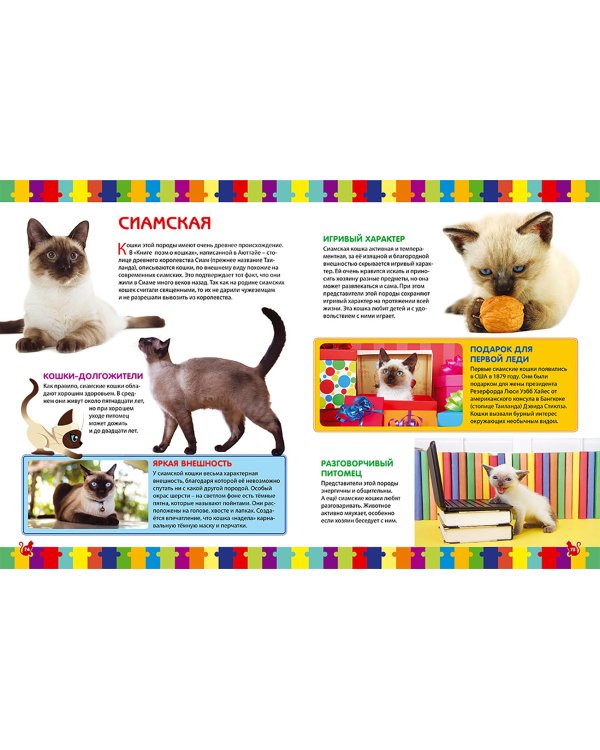 Кошки. Детская энциклопедия