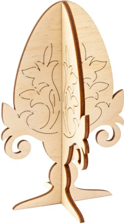 Сборная модель. Яйцо. Завитки