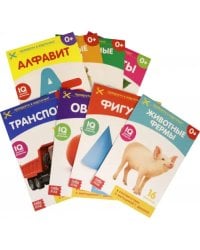 Набор книжек &quot;Обучающие карточки на скрепке&quot; (количество томов: 8)
