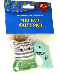 Фигурки мягкие объёмные, &quot;Монстрики&quot;, 2 штуки