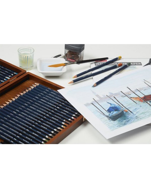 Набор акварельных карандашей "Watercolour", 72 цвета, деревянный кейс