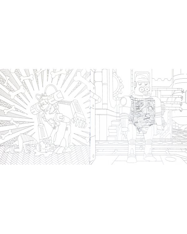 Рик и Морти. Официальная раскраска