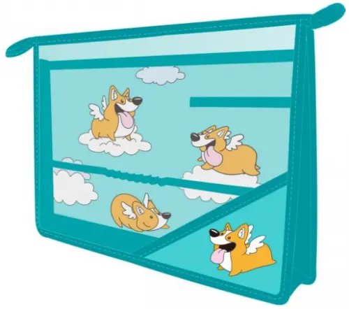 Папка для уроков труда Корги, А4 Папка для уроков труда Корги, А4