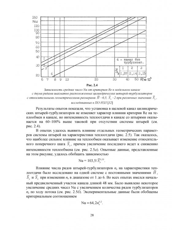 Теплообмен и гидравлика в каналах лопаток газовых турбин