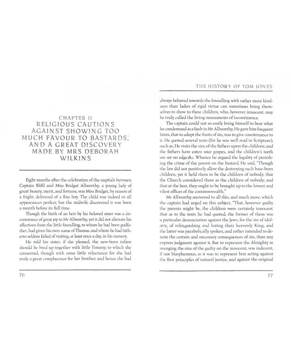 The History of Tom Jones, a Foundling. Part 1