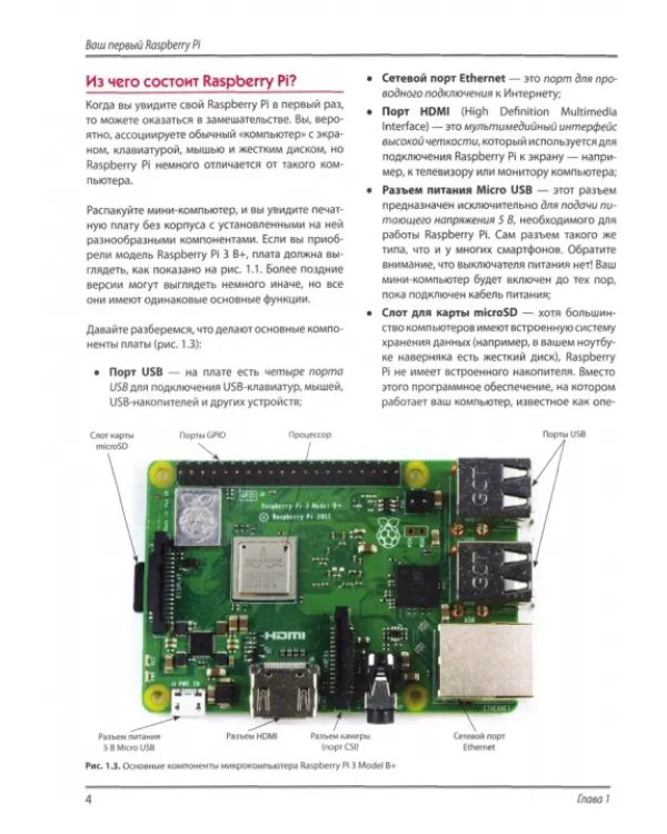 Робототехника на Raspberry Pi для юных конструкторов и программистов