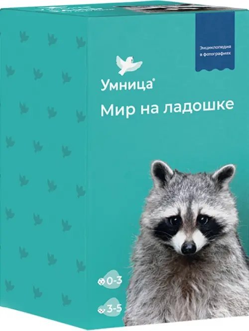 Обложка книги «Мир на ладошке. Енот»