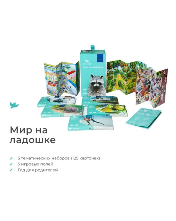 Дополнительное изображение книги «Мир на ладошке. Енот»