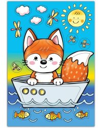 Развивающая рамка. Лисёнок