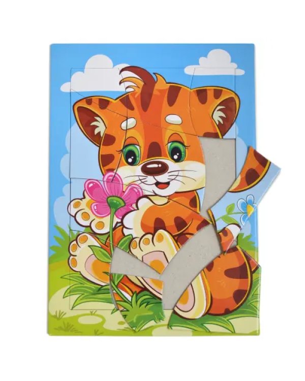 Развивающая рамка. Тигрёнок