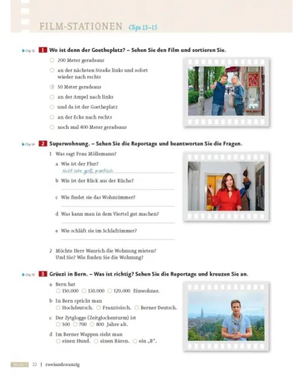 Menschen A1.2. Kursbuch