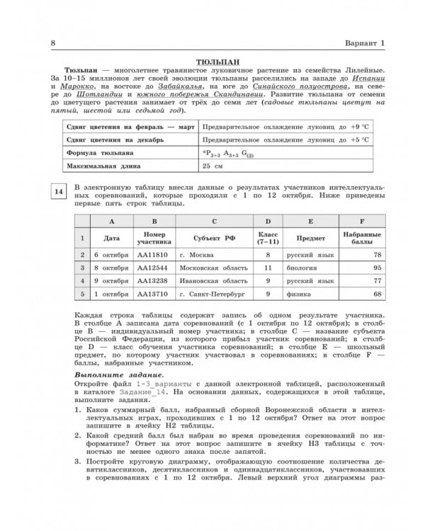 Дополнительное изображение книги «Информатика. 9 класс. Подготовка к ОГЭ»