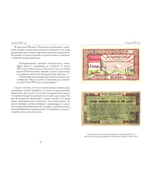 История советских лотерей 1917–1924 гг.