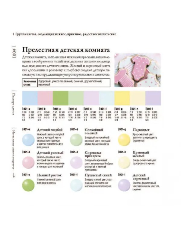 Сочетание цветов на практике