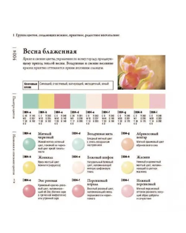 Сочетание цветов на практике